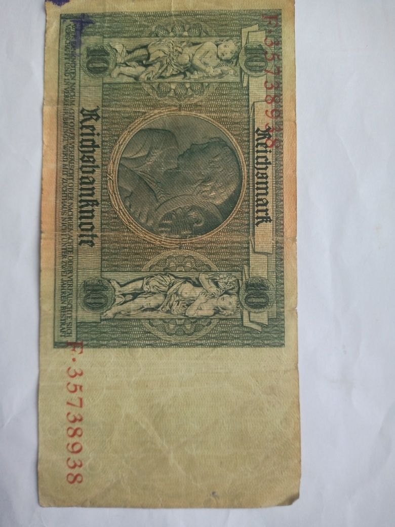 Banknot niemiecki z lat międzywojennych