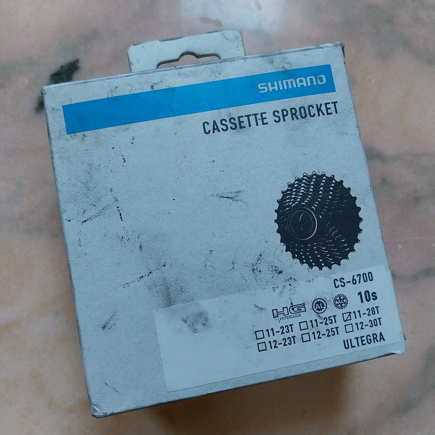 Cassete Shimano Ultegra CS 6700 10s (11-28T)