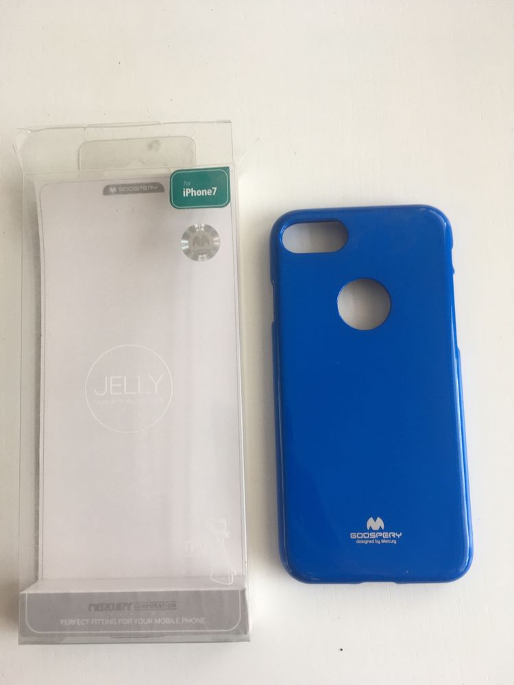 Etui case iphone 7 8 nowy blue