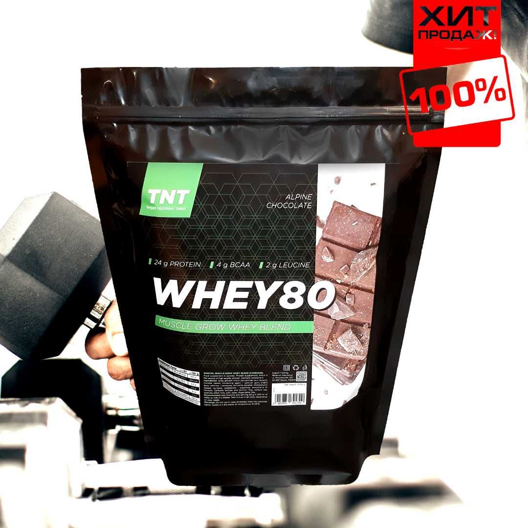 4 кг протеина Mass Whey Protein Poland белок 80% + Шейкер 600 мл!