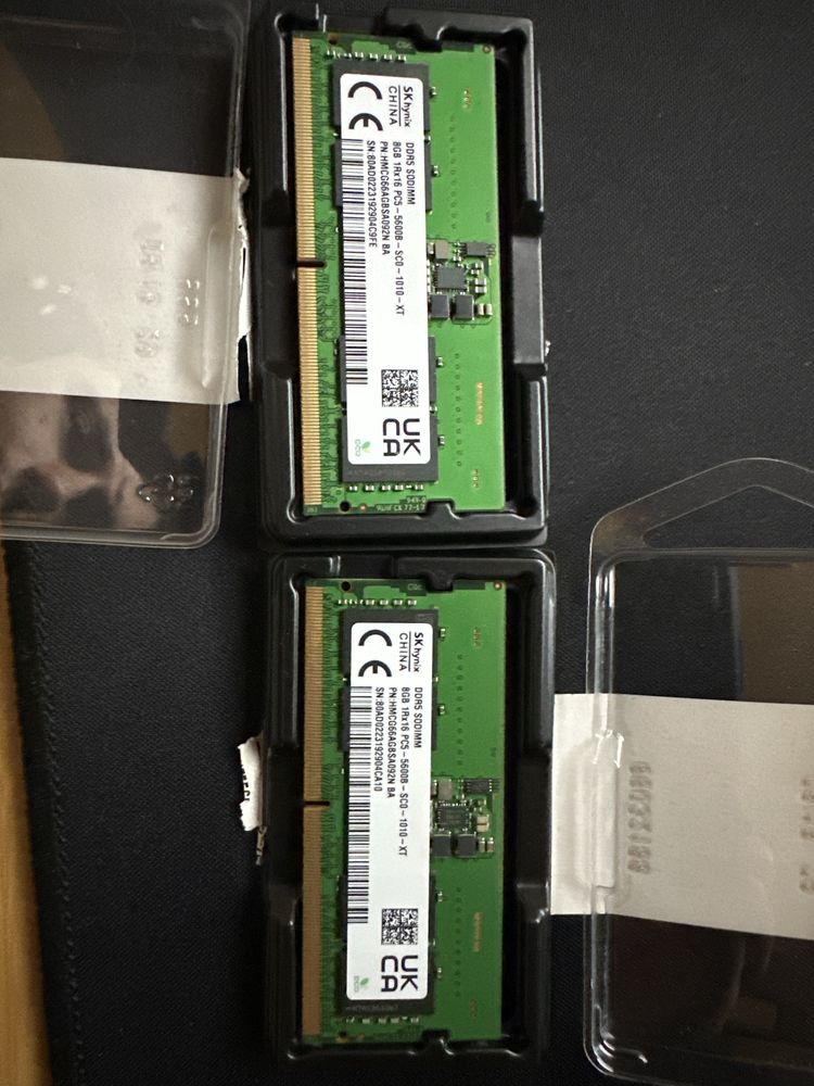 SK Hynix 8GBx2 DDR5 SODIMM CL40 5600 MHz Laptop RAM 16Gb