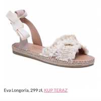 Espadryle buty Eva Longoria nowe 37