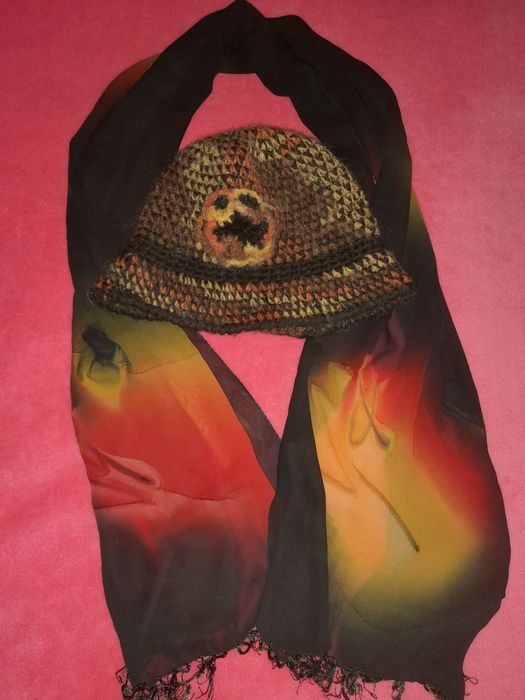 Набор панама шапка шляпка и платок