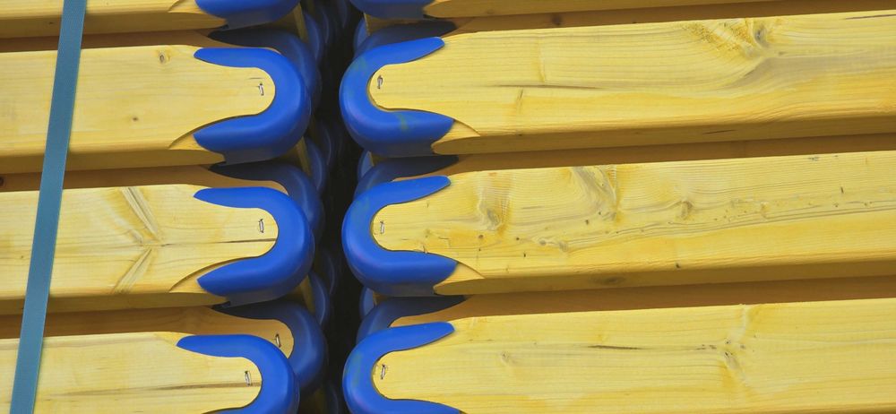 Dźwigar budowlany belka nośna konstrukcyjna okuta H20 dźwigary okute