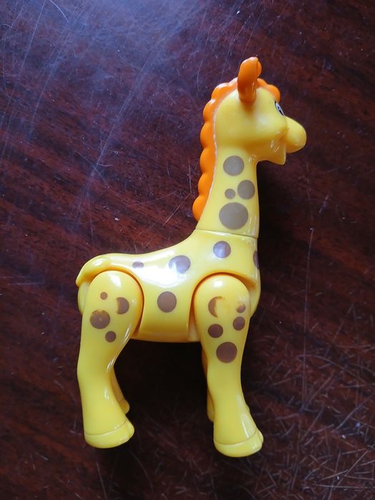 Игрушка-трещотка Kiddieland Жираф и тигр