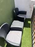 Conjunto 2 cadeiras+1 mesa Jardim