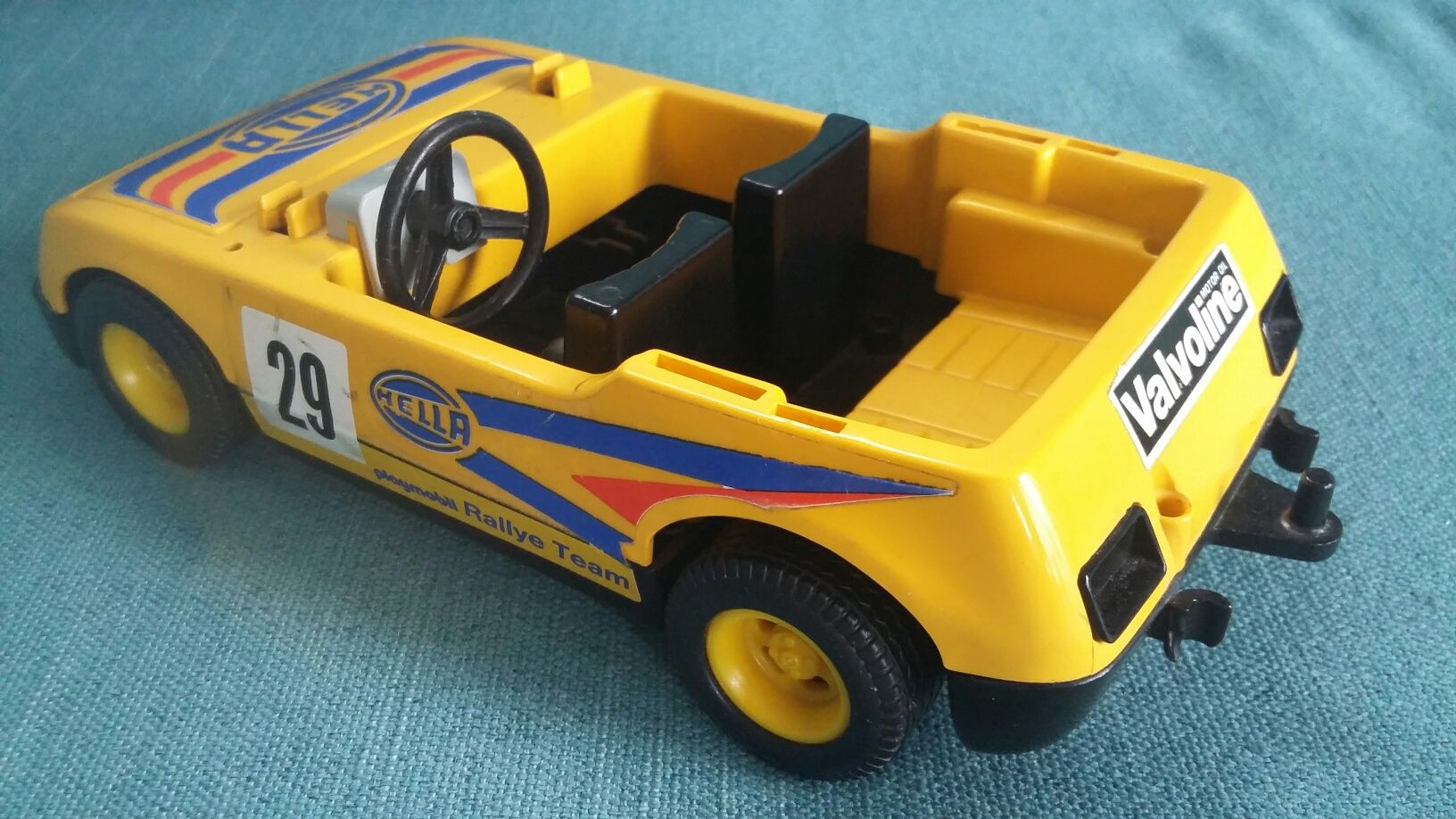 Zabawki PRL Playmobil wóz strażacki, traktor, farma