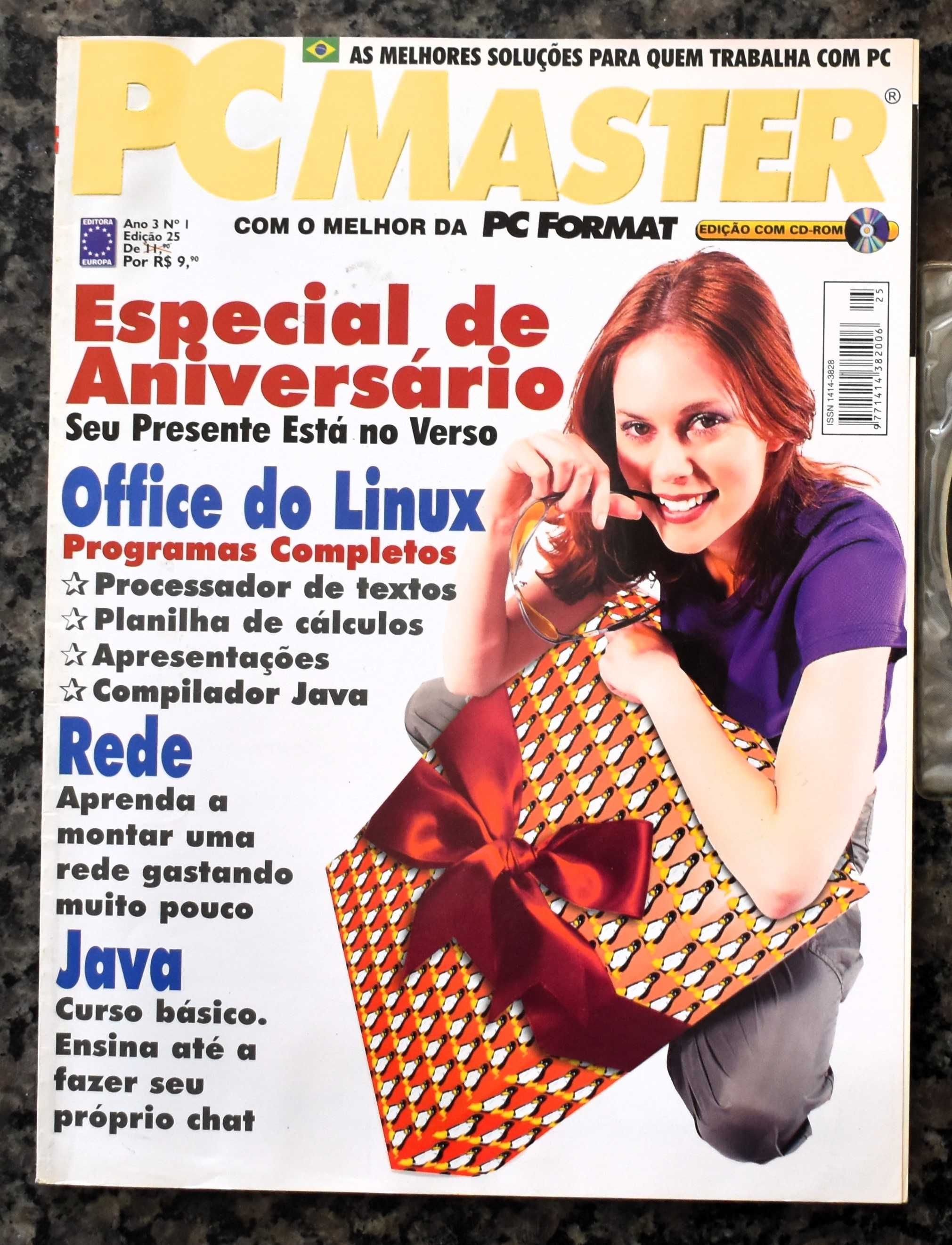 Revista PC Master nº 25 + CD-ROM (1999)