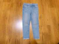 rozm 104 Primark spodnie jeans jegginsy jasne