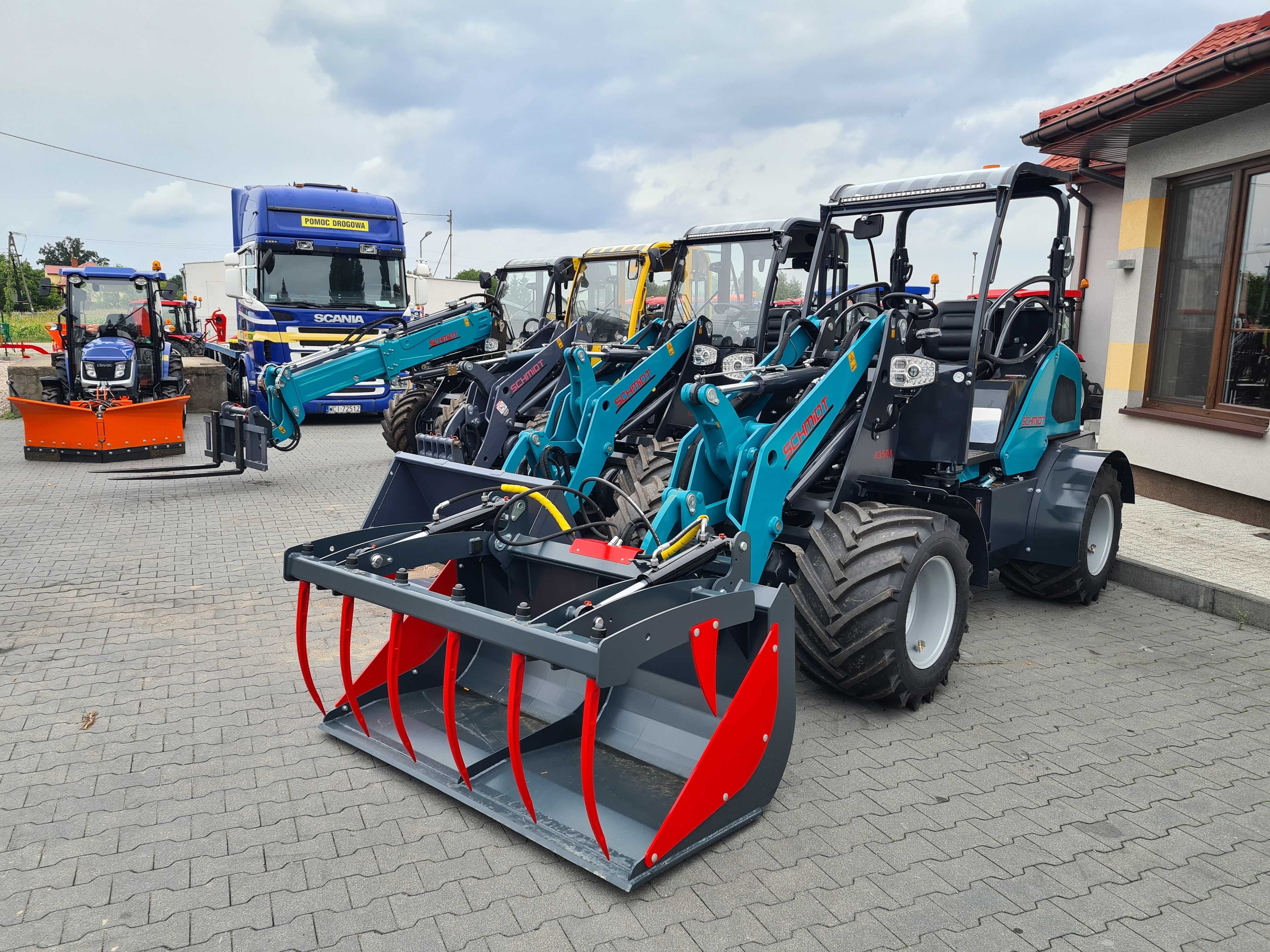 Ładowarka przegubowa SCHMiDT 4350A/nowa/udźwig 2000 kg/silnik 50KM/4x4