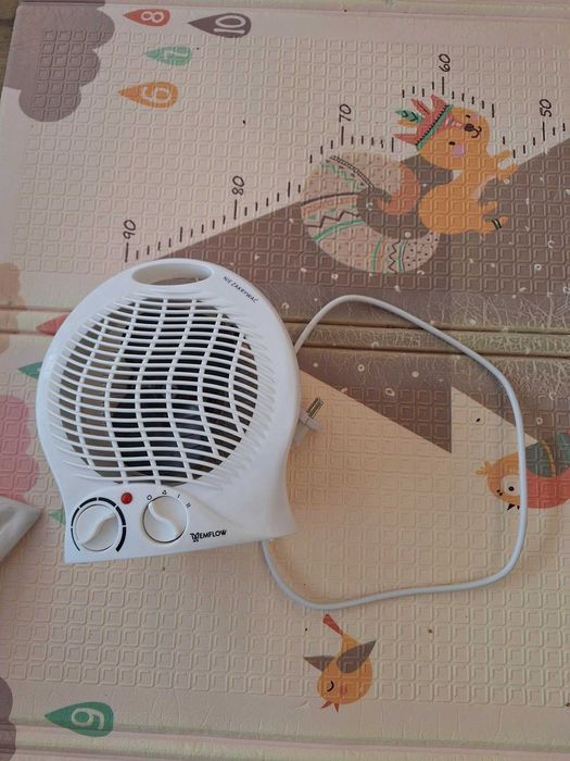 Termowentylator – sprawny, 2 poziomy grzania