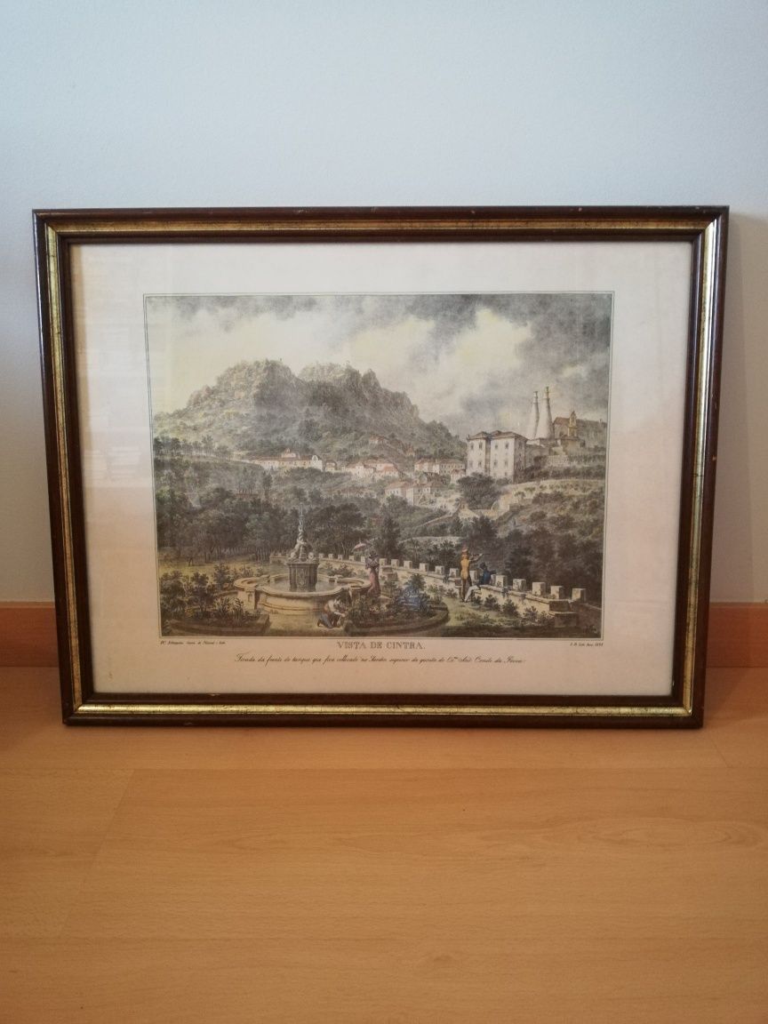 Quadro com vista de Sintra