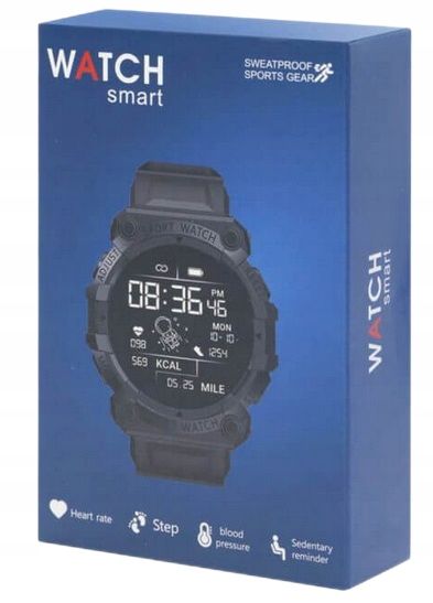 Smartwatch Zegarek Smartband Pulsometr Krokomierz