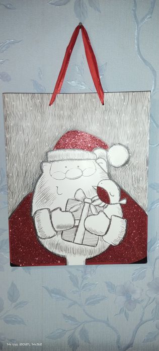 Пакет подарочный бумажный