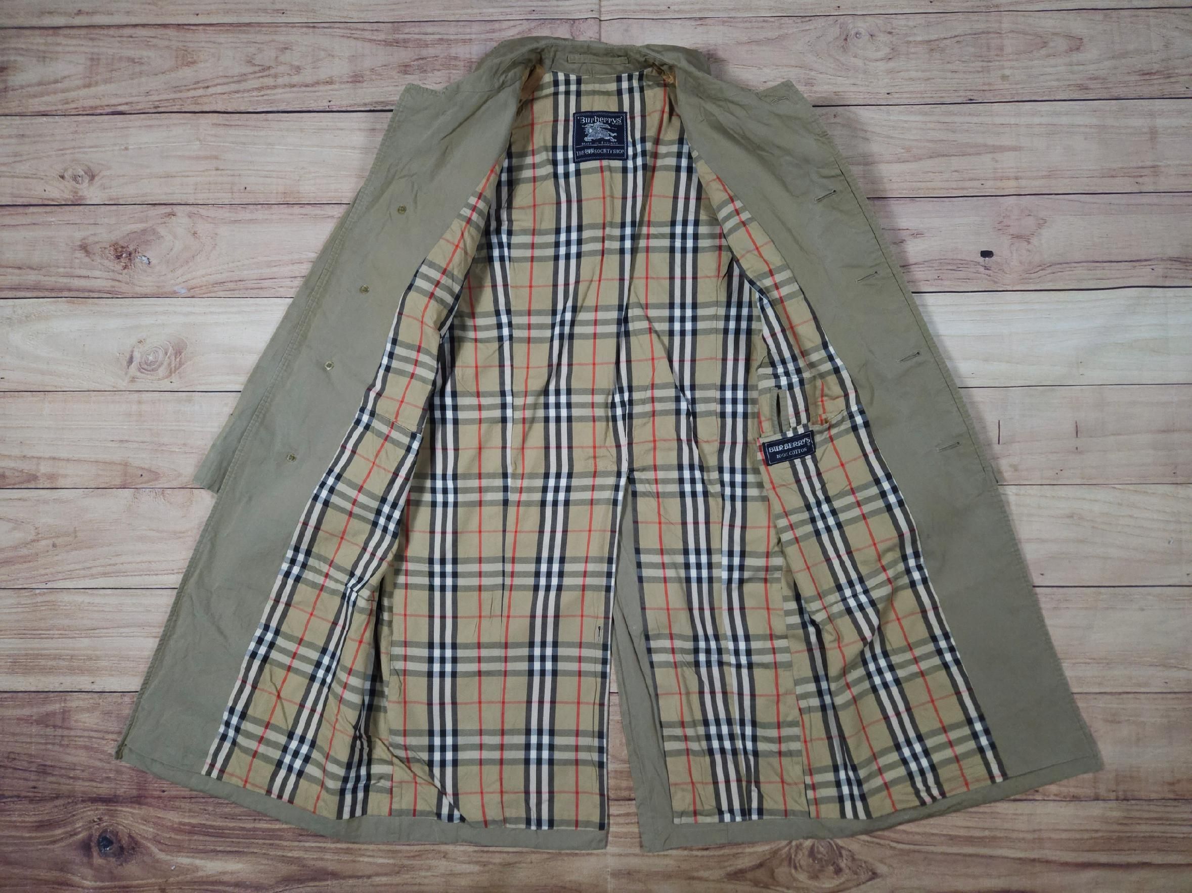 BURBERRY Płaszcz Klasyczny Męski Beżowy r. M