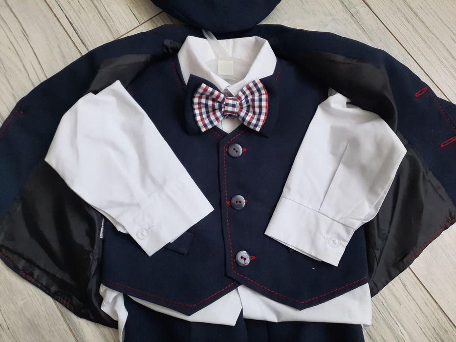 Garnitur chłopięcy ubranko na roczek 80