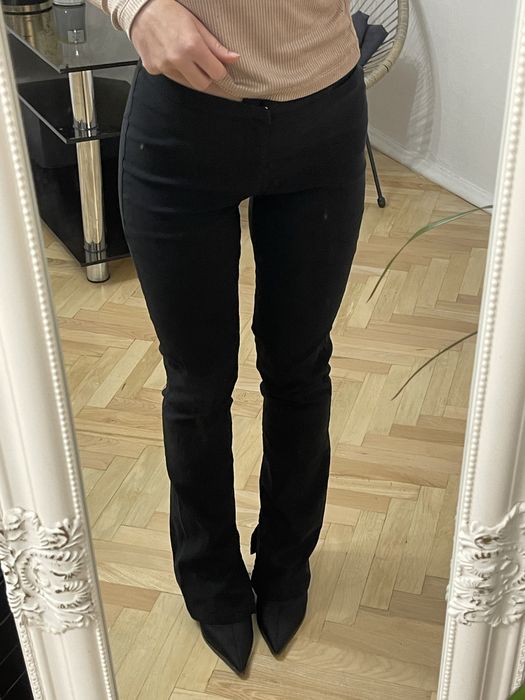 Брюки Guess штаны з розрізами знизу