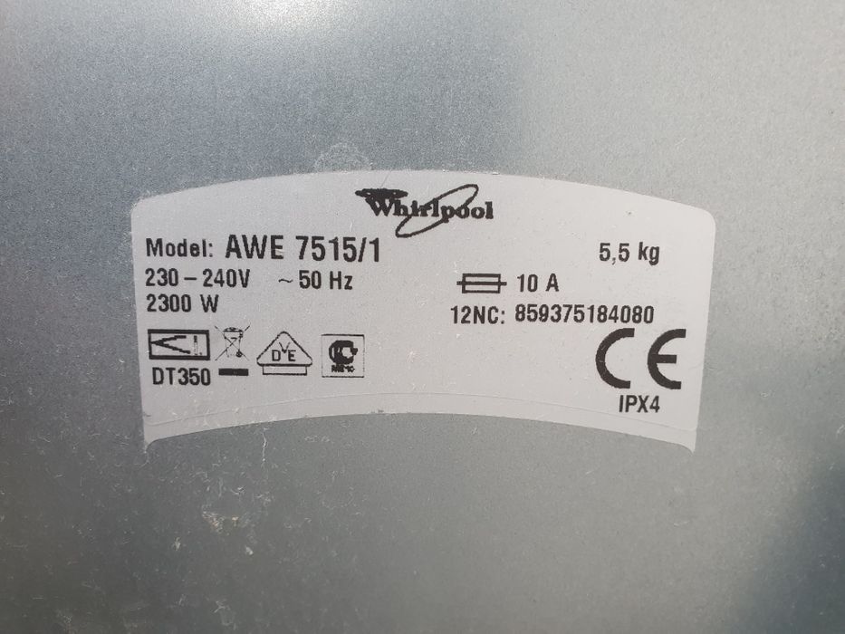 Пральна машина Whirlpool
