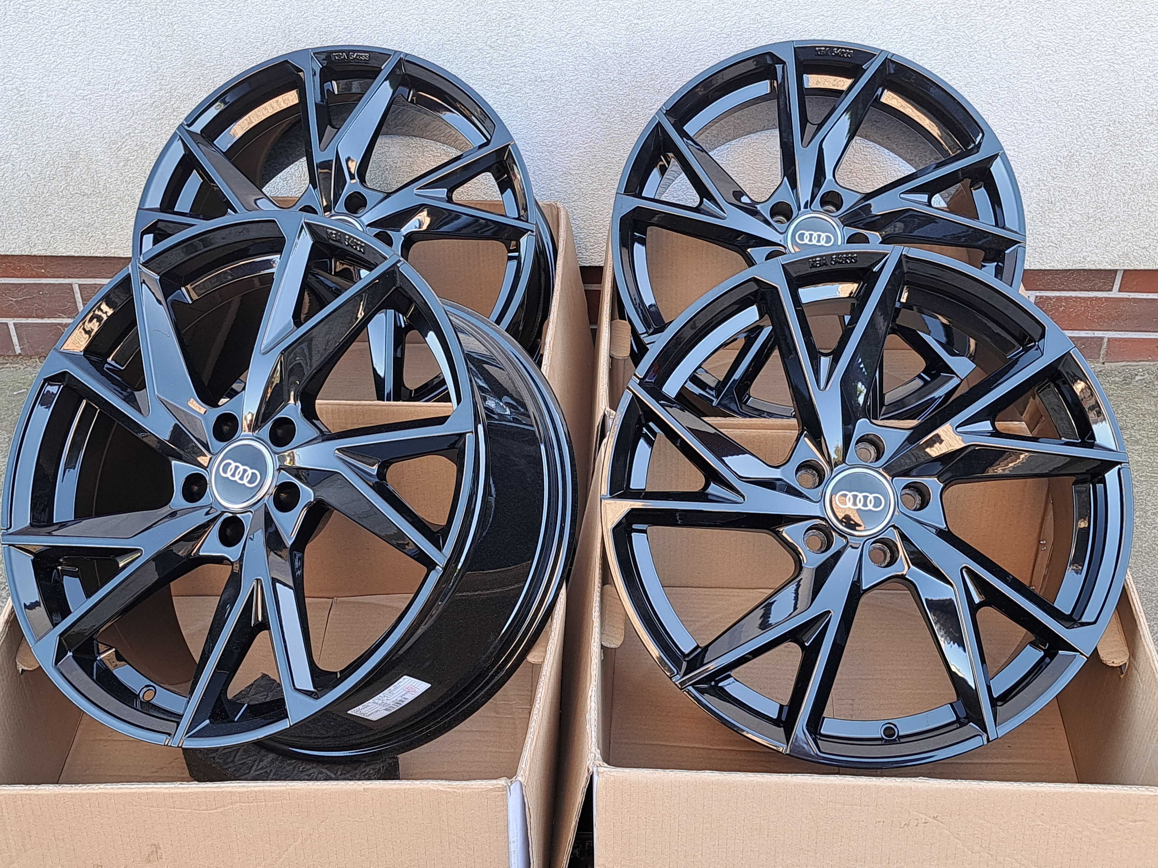 Alufelgi 18 AUDI 5x112 A4 B8 B9 A5 A7 A6 C6 C7 A8 ET30 CA23 Czarne