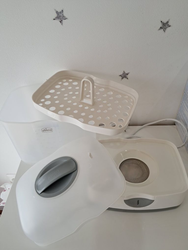Esterilizador Chicco + Oferta Biberões
