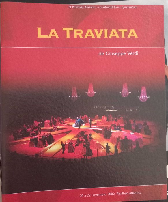 Brochura La Traviata de Giuseppe Verdi - portes incluídos