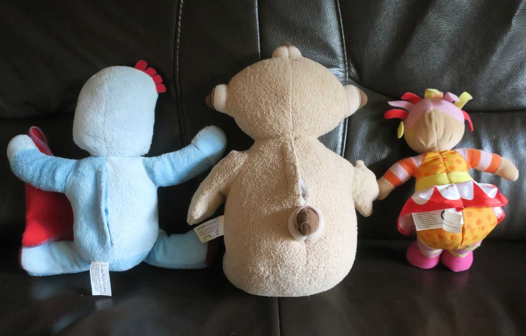 3 maskotki Dobranocny Ogród Maka Paka interaktywny Iggle Piggle Upsy D