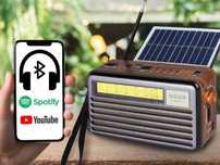 Nowe Radio sieciowo-bateryjne AM, FM, SW LTC RADIO DO KUCHNI RETRO