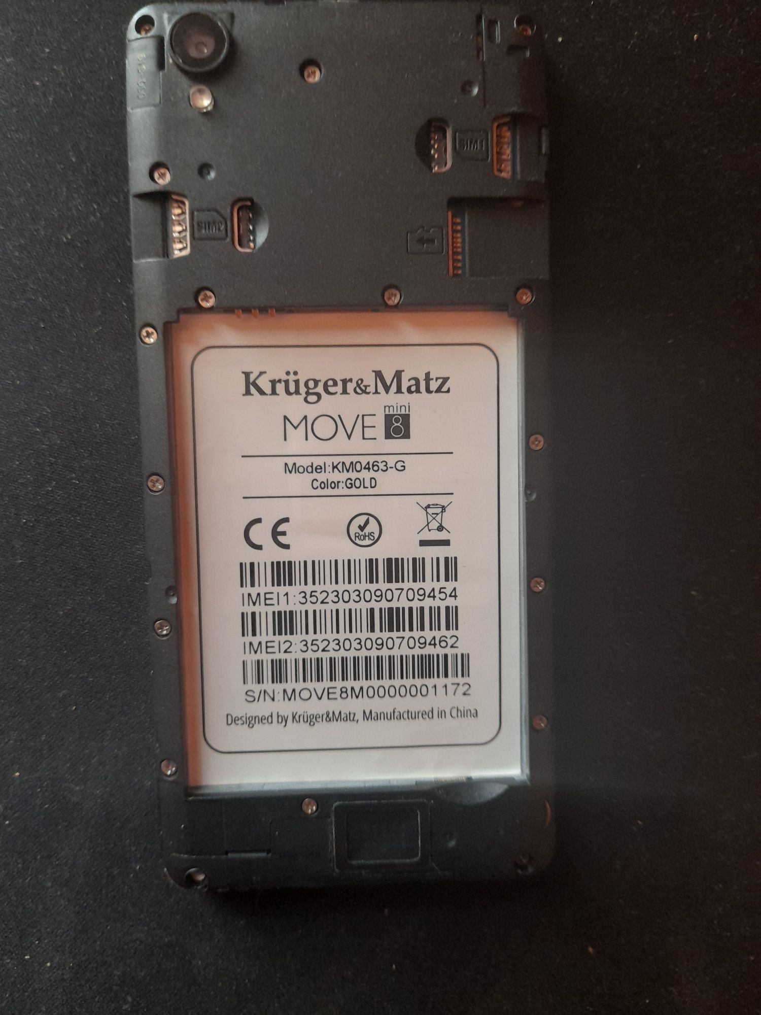 Samsung j3 и krugermatz move 8 mini на запчасти