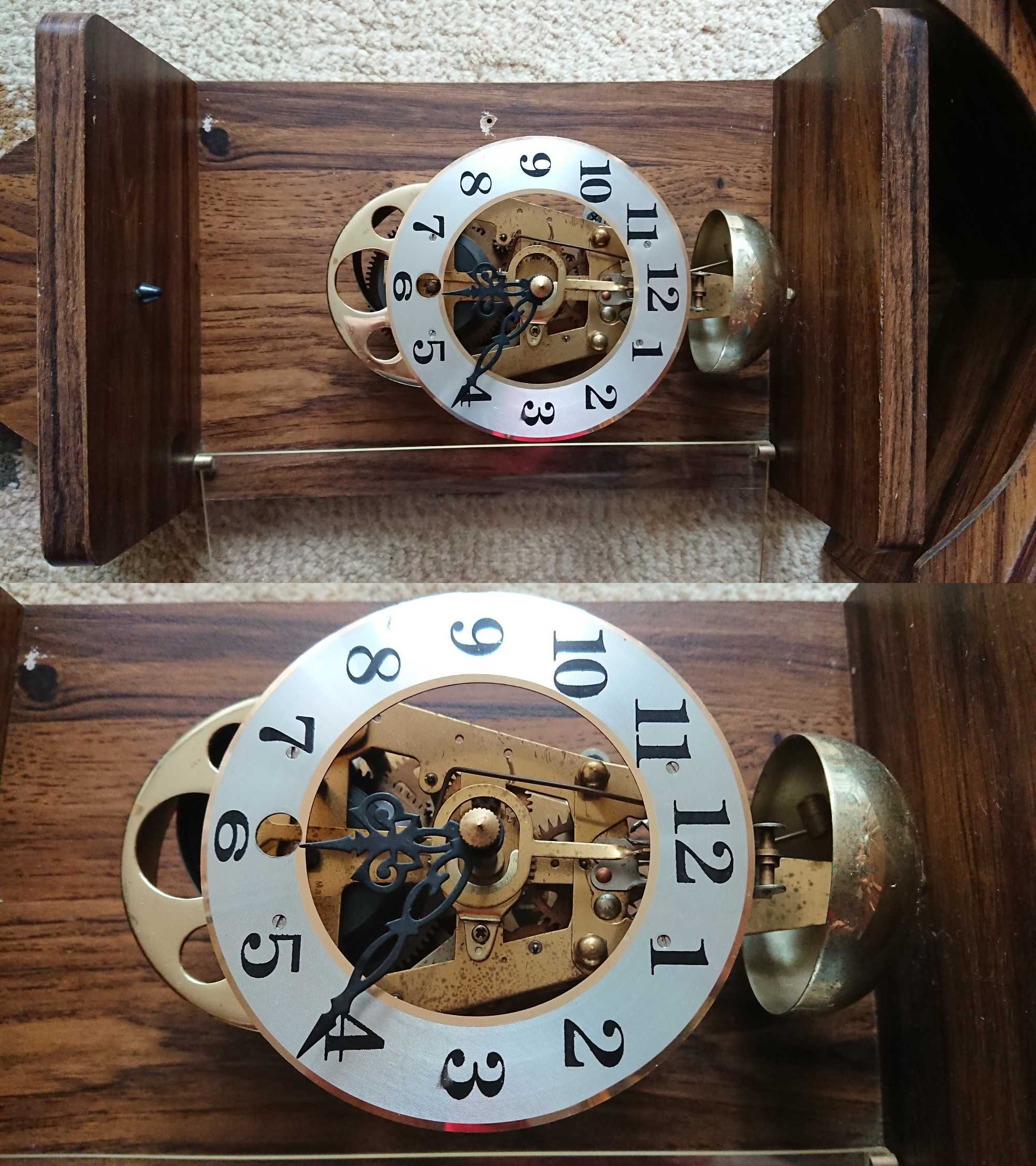 Stary zegar ścienny wiszący nakręcany BEACON