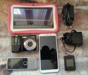 Tablet, telefon, aparat i gratis.