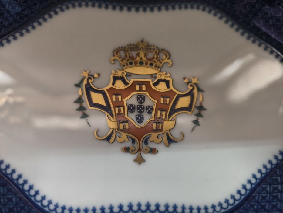 Travessa Oval Porcelana Oficina Real - Colecção