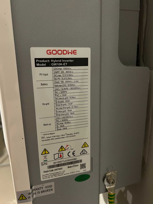 GoodWee - falownik hybrydowy i magazyn energii