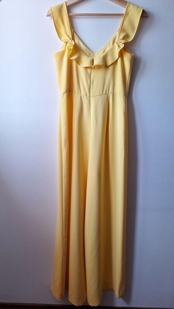 Macacão amarelo Mango