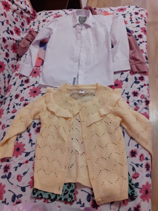 Okazja.Tanio zestaw ubran 110-116 dziewczynka
