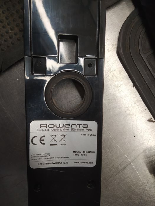 Peças aspirador vertical Rowenta