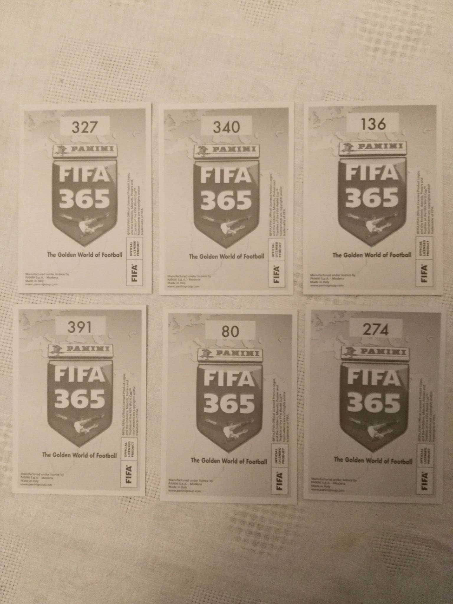 Naklejki Panini Fifa 365. 2021
