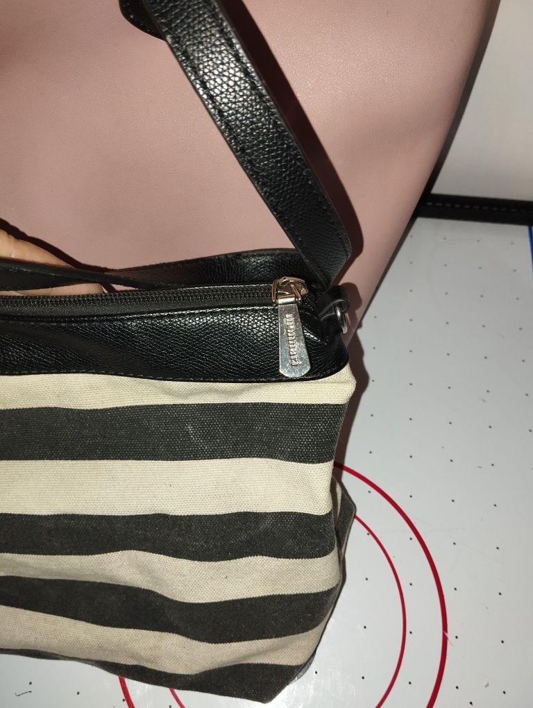 Torba MONNARI duża z torebką wewnętrzna ekoskora