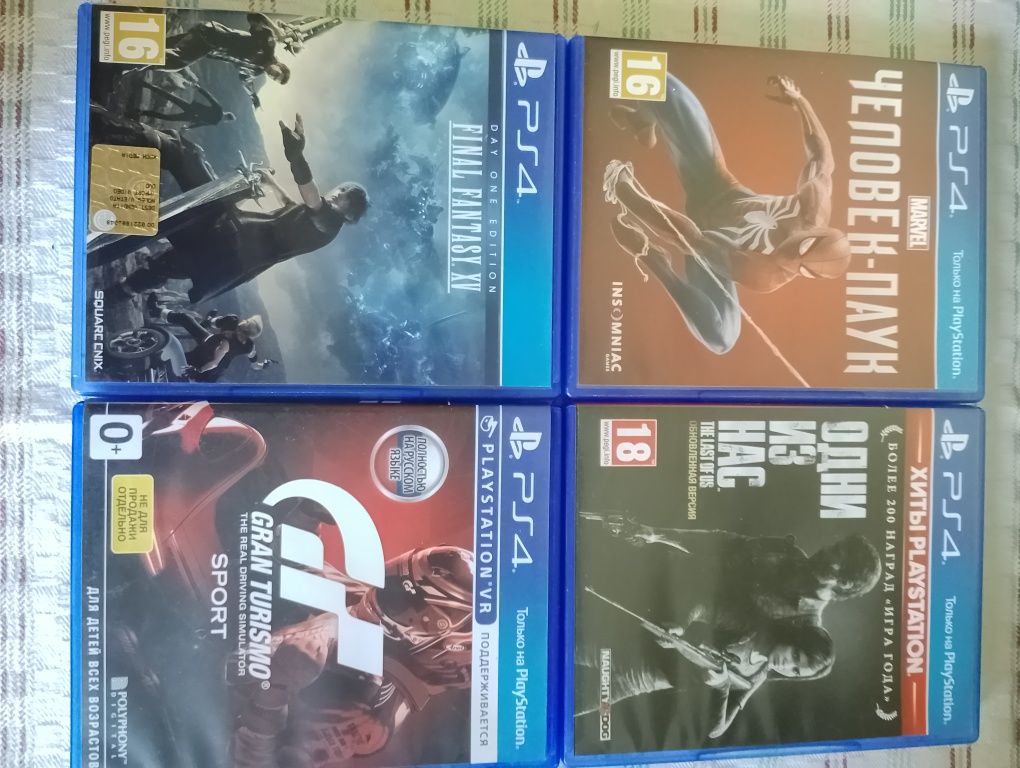 Гра диск для ps4 spider man спайдермен