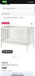 Berço bebe ikea usado