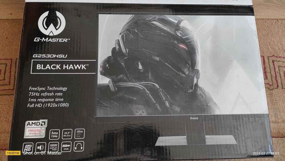 Monitor iiYama Black Hawk