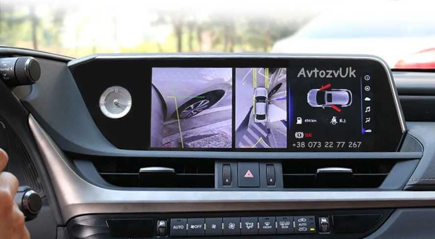 Дисплей LEXUS ES300 ES350 ES200 ES250 Лексус Магнитола Android CarPlay