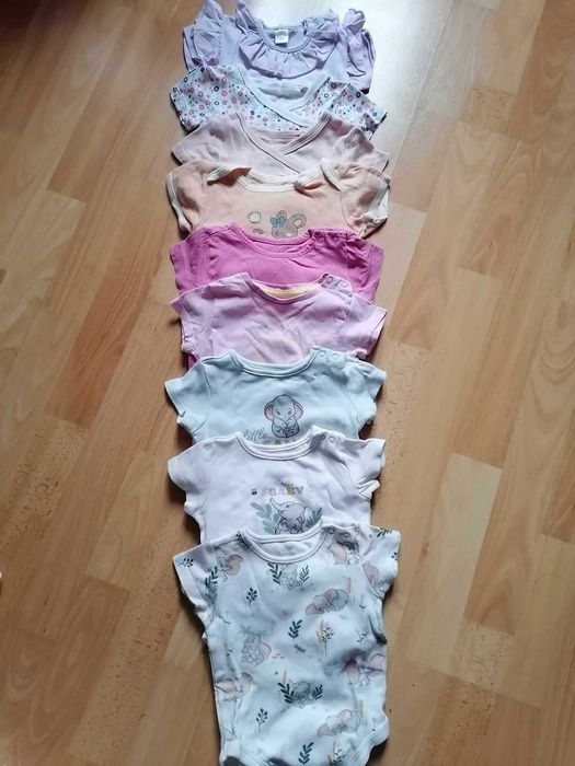 Paka dużo ubrań  dla dziewczynki roz.68, H&M, Reserved ok.30sztuk