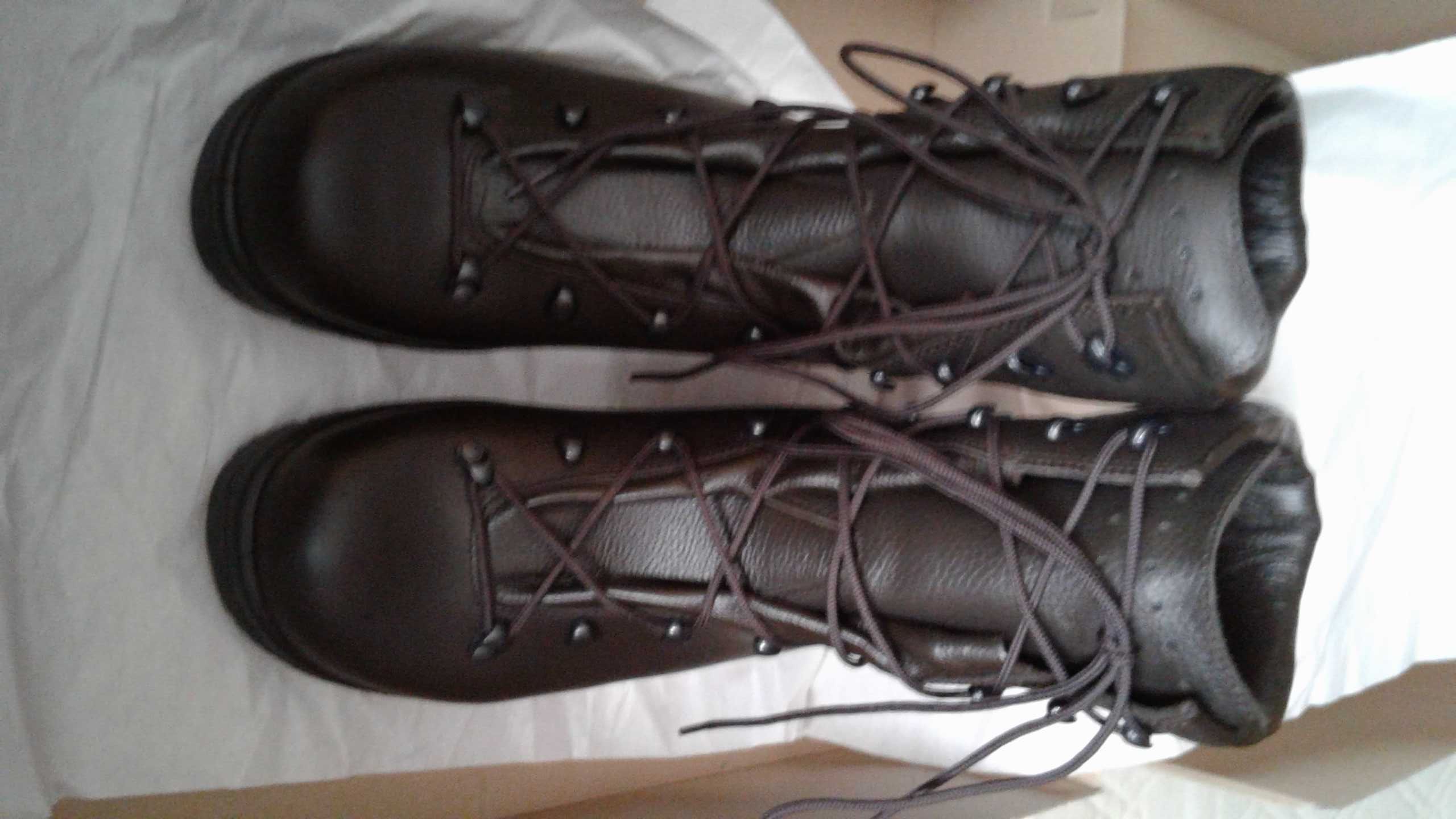 Buty DEMAR wojskowe zimowe brązowe skóra wzór 933A/MON roz.42.
