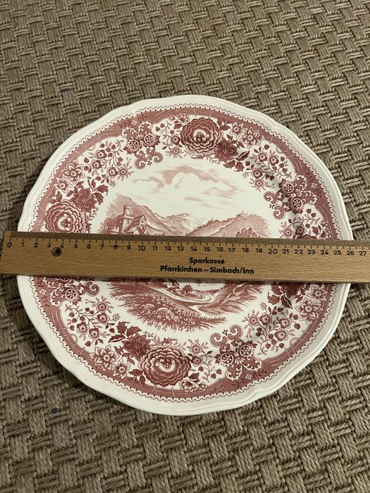 Villeroy & Boch Burgenland блюда, миски червоні