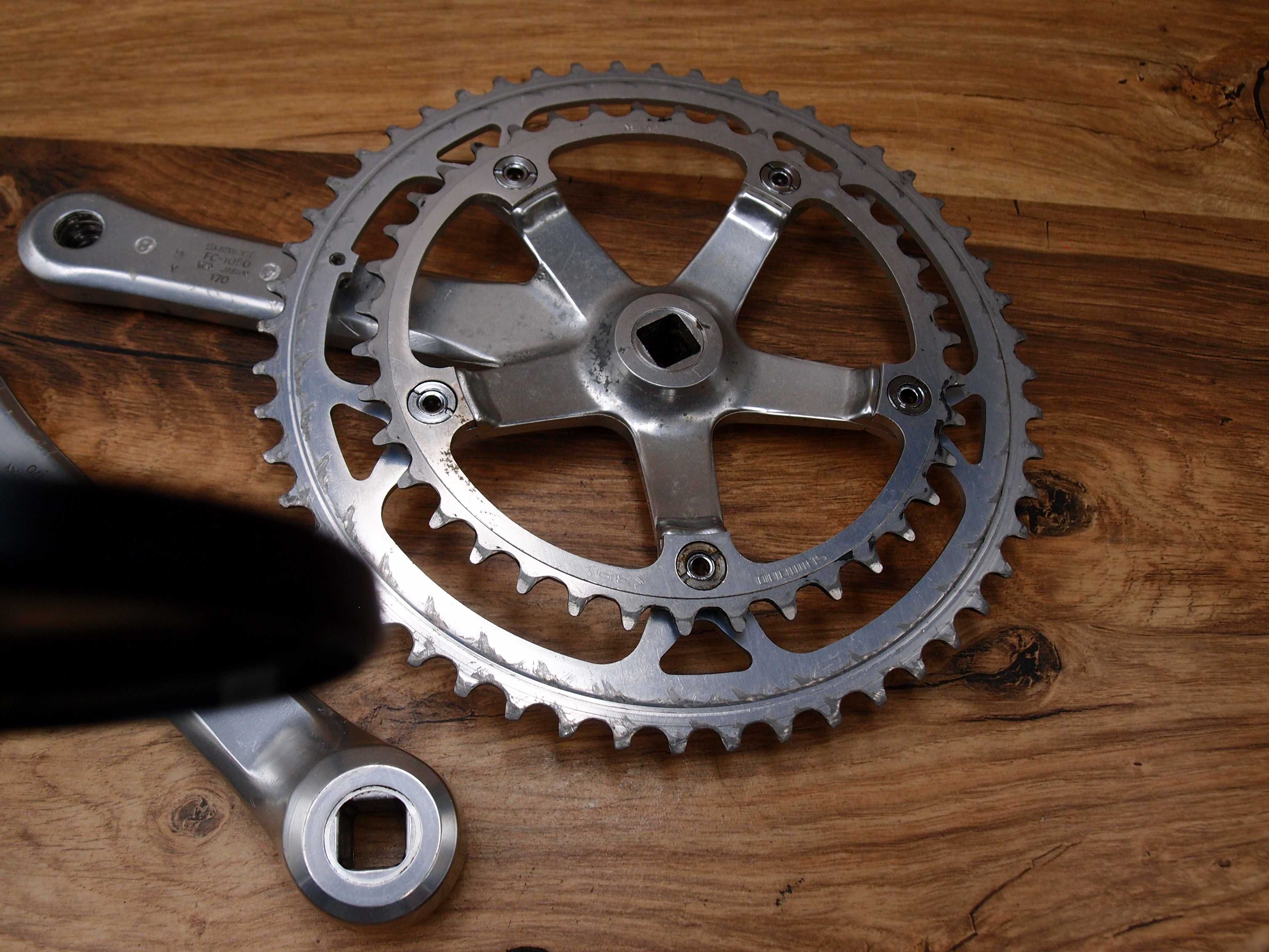 korba rowerowa Shimano 105 FC-1050 VIA Japan 39/52 T 170 mm