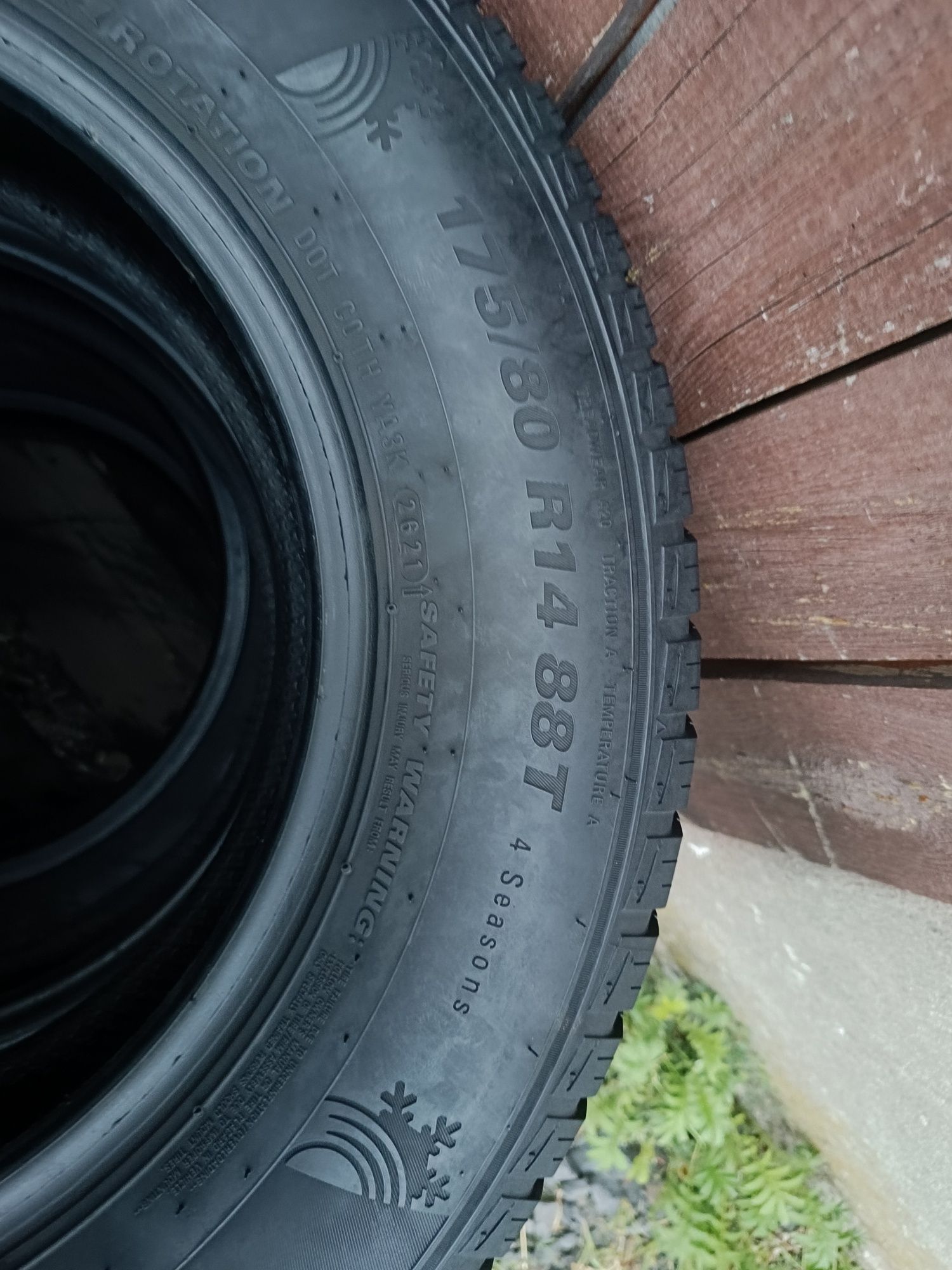 4 x opony wielosezonowe 175/80r14