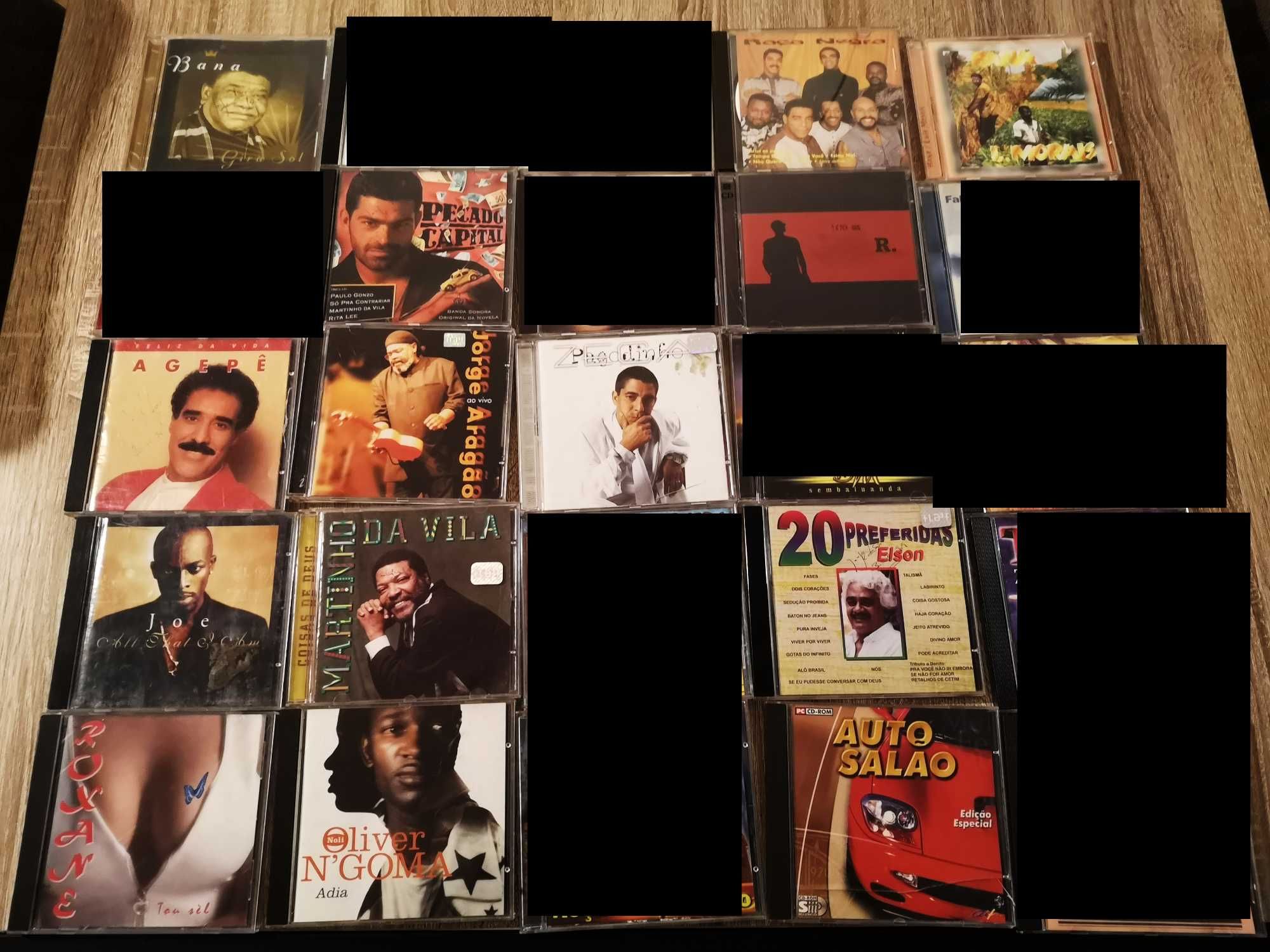 40 CD 's de musica africana + 7 CD's de outros artistas