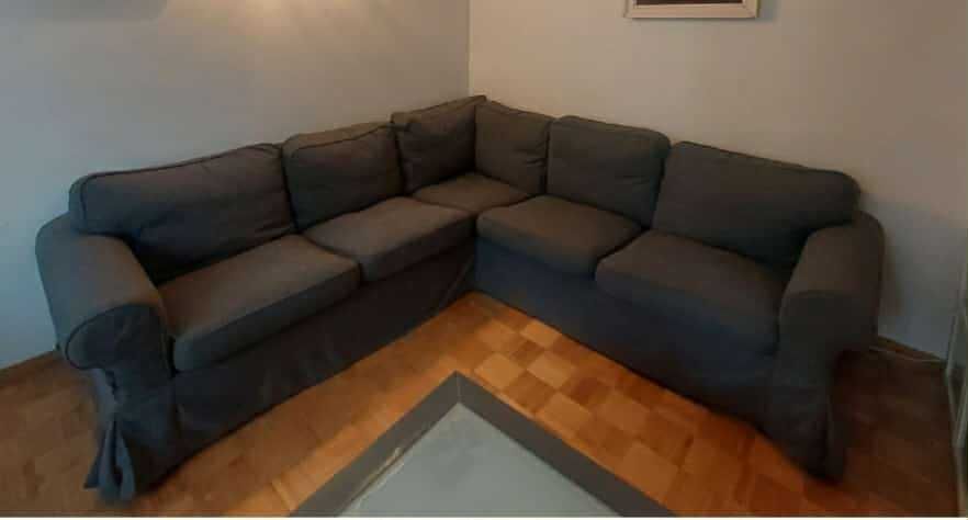 kanapa, narożnik, sofa Ikea, Ektorp