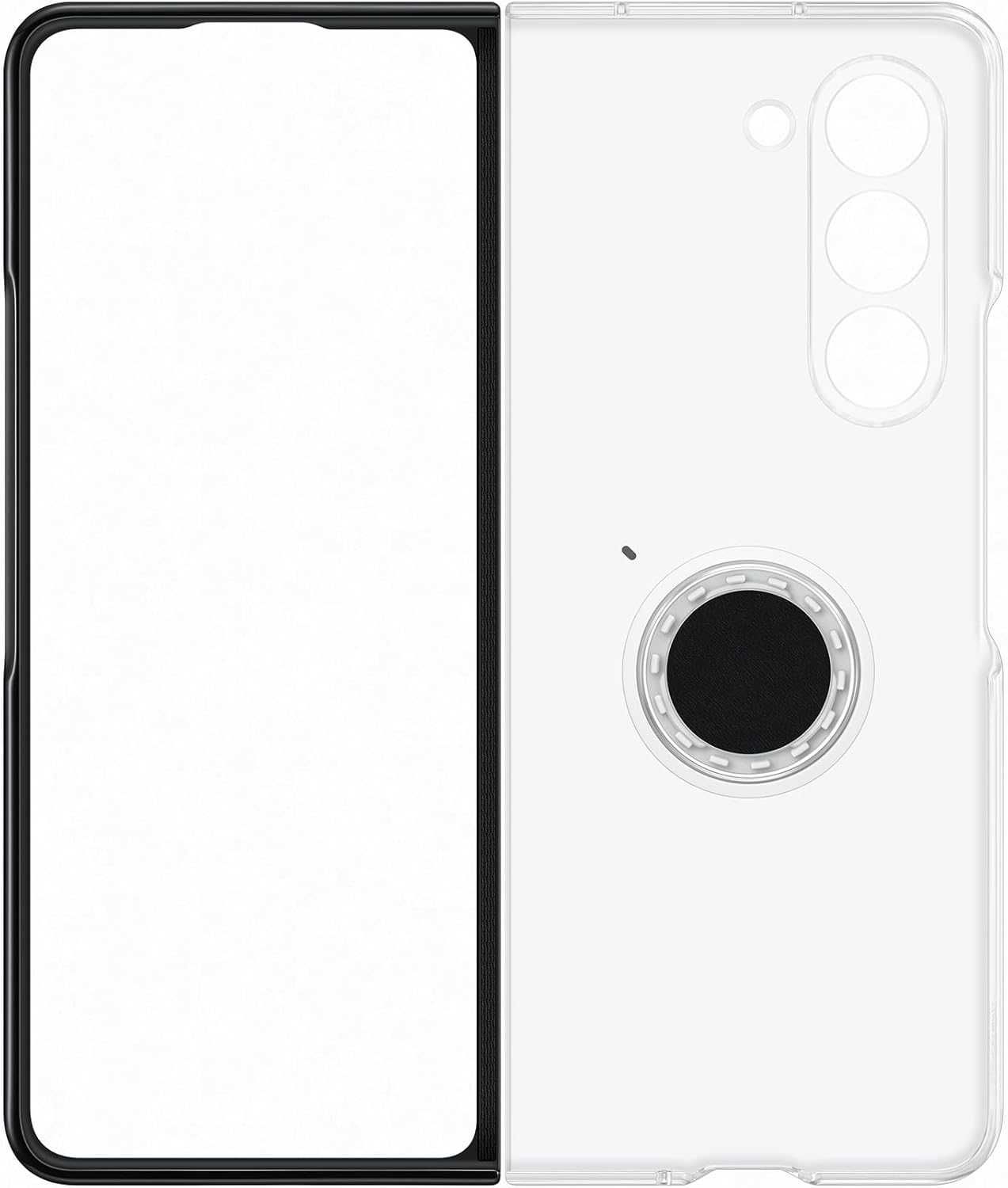 Оригинальные фирменный чехол Samsung Galaxy Z Fold 5 Clear Gadget Case