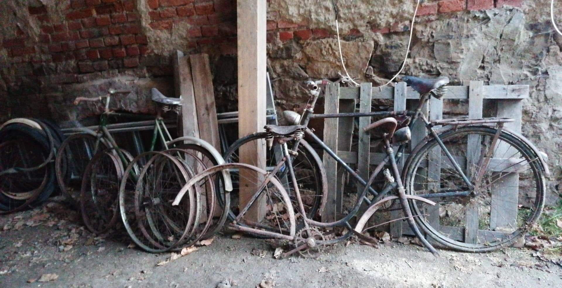 Stare rowery i części